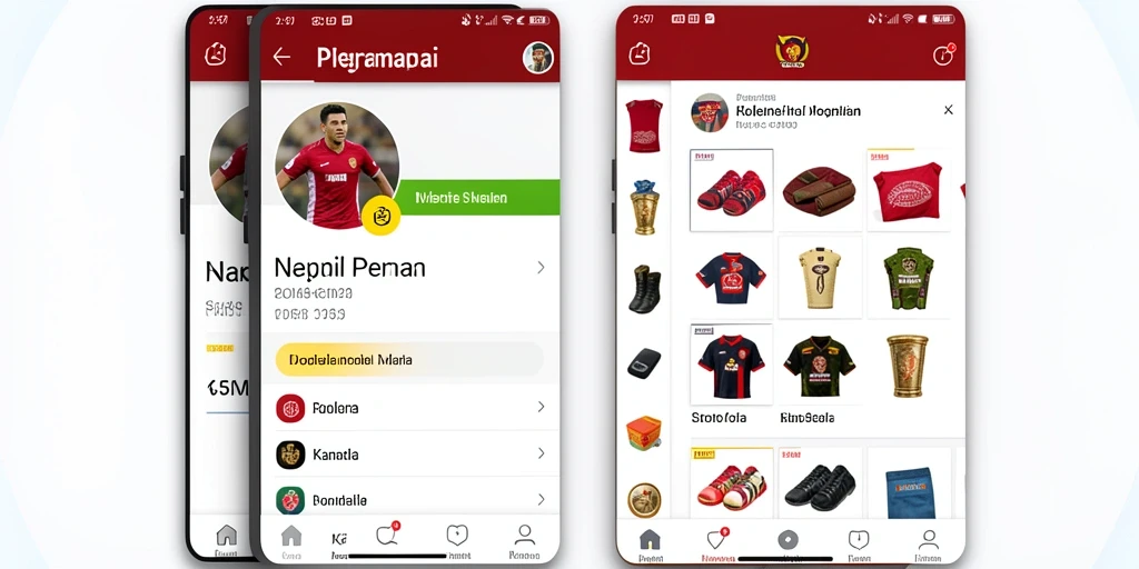 Tampilan antarmuka yang ramping dan modern.