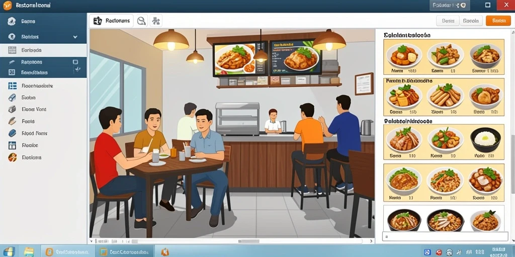 Tampilan antarmuka yang menarik dan mudah dinavigasi.