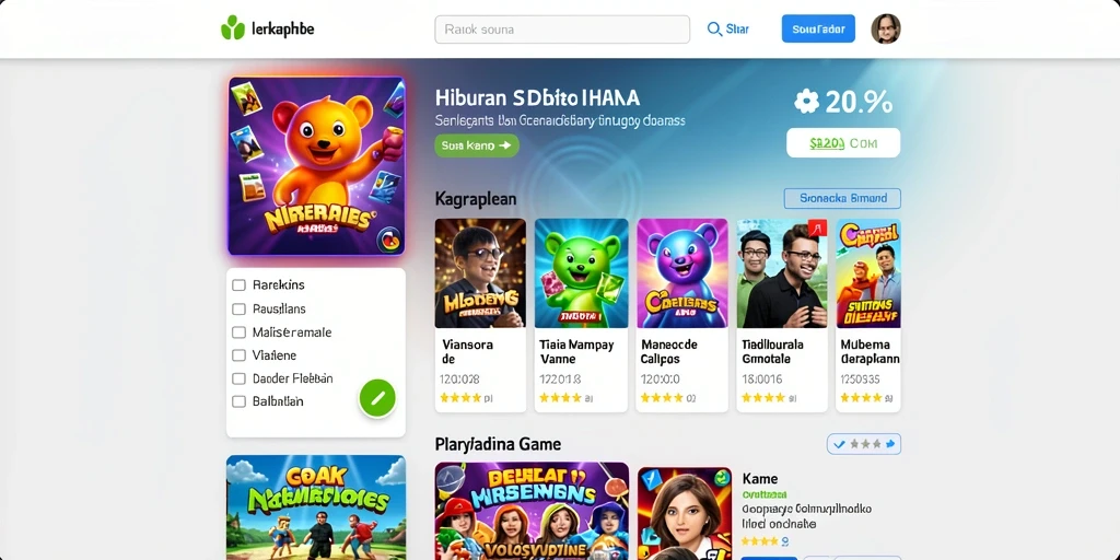 Tampilan antarmuka yang menarik dan mudah dipahami.