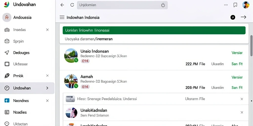 Tampilan antarmuka yang menarik dan mudah digunakan.