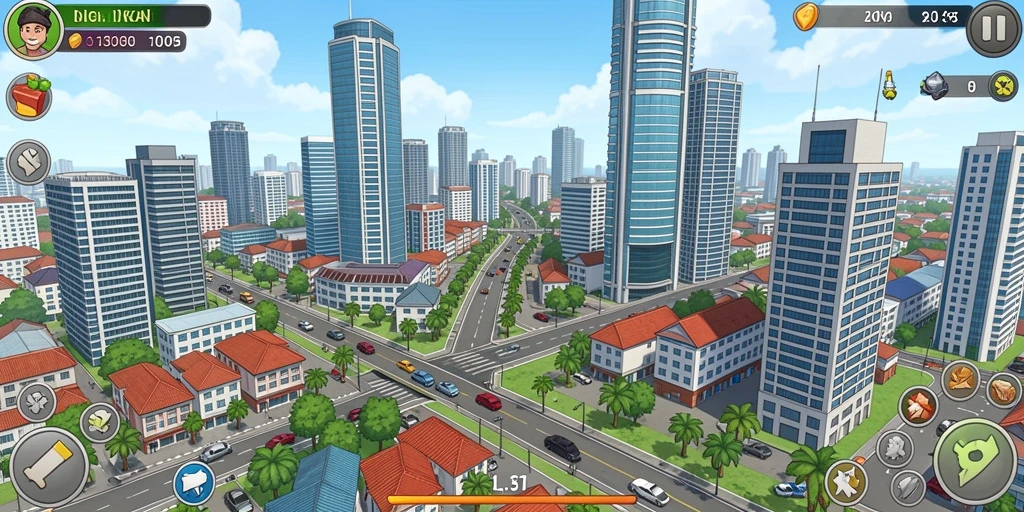 Tampilan antarmuka yang modern dan menarik.