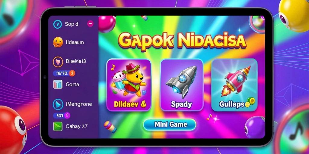 Tampilan awal yang menarik dan mudah dinavigasi.