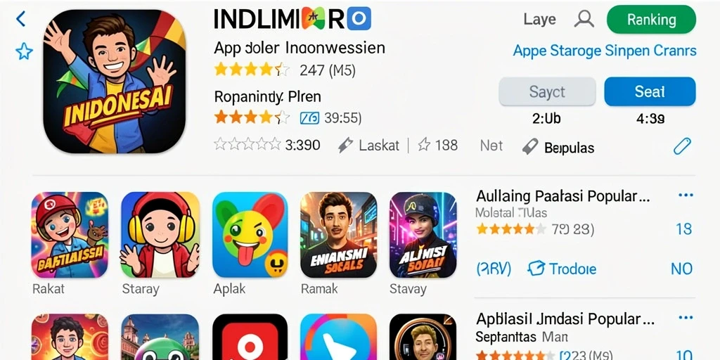 Tampilan awal permainan POPWIN yang ceria.