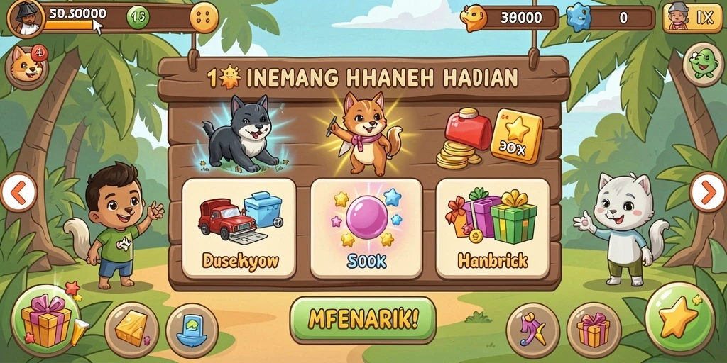 Tampilan antarmuka yang menarik dan intuitif.