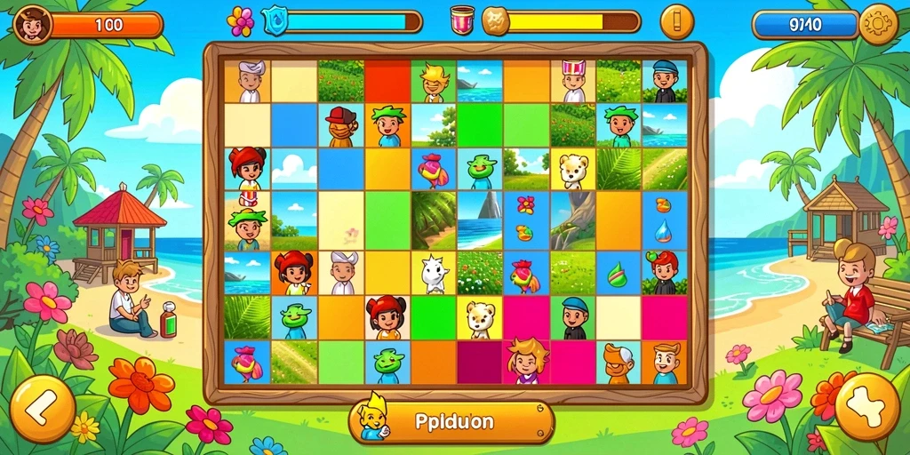 Screenshot menunjukkan tampilan menarik dari permainan slot.
