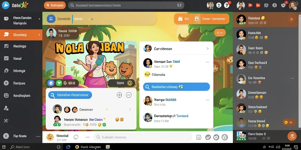 Grafik permainan yang menarik dan modern.