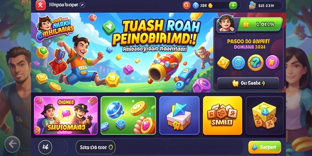 Screenshot tampilan awal ZORO77 yang menarik.